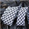 Order Bias Binding Gingham - Black